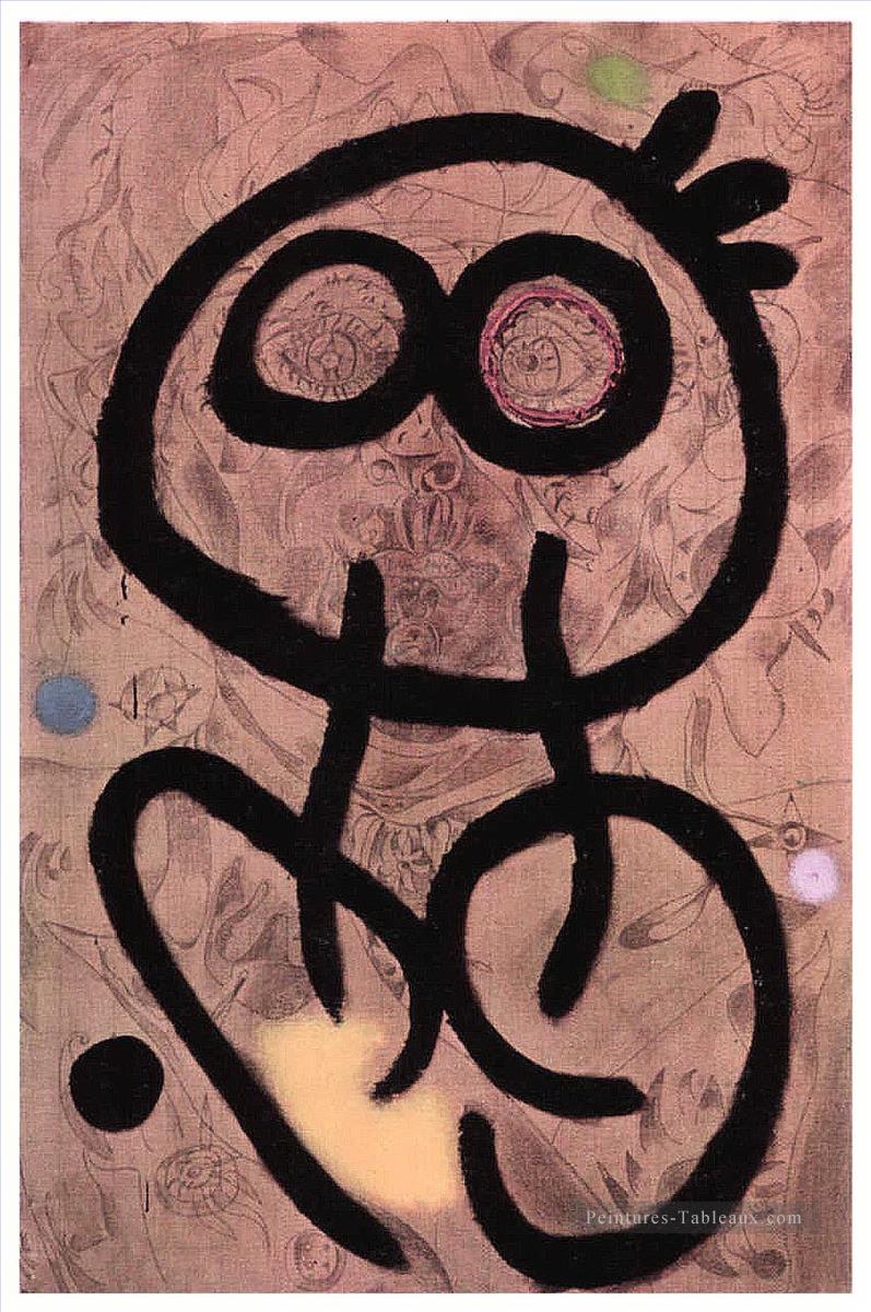 Autoportrait I Joan Miro Peintures à l'huile